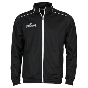 Spalding Team Warm Up Jacket - Noir & Blanc