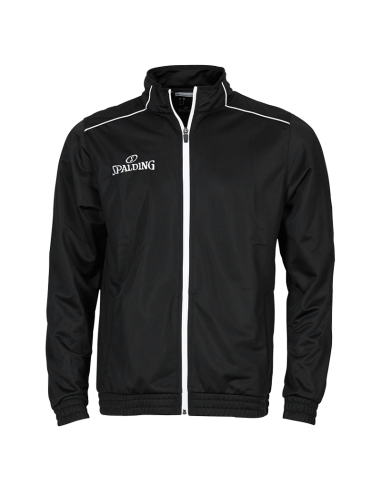 Spalding Team Warm Up Jacket - Noir & Blanc