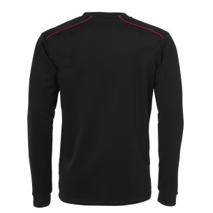 BLK Round Neck Sweater - Noir & Rouge 2
