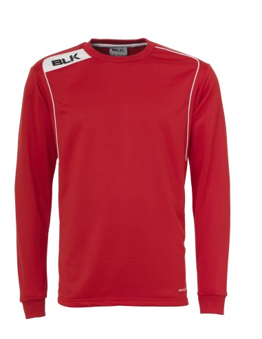 BLK Round Neck Sweater - Rouge & Blanc