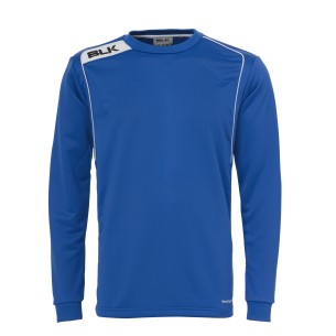 BLK Round Neck Sweater - Azur & Blanc