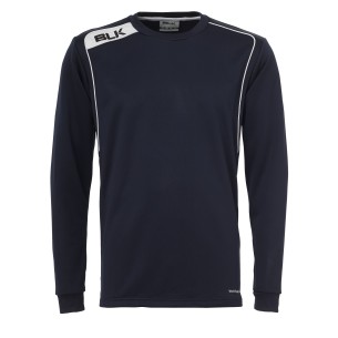 BLK Round Neck Sweater -  Marine & Blanc