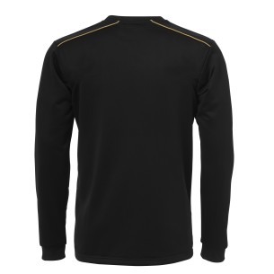 BLK Round Neck Sweater - Noir & Or 2