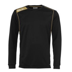 BLK Round Neck Sweater - Noir & Or