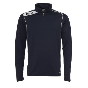 BLK Top 1/4 Zip - Marine & Blanc