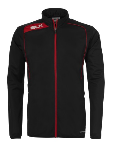 BLK Tracksuit Jacket - Noir & Rouge