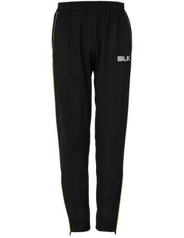 BLK Tracksuit Pant - Noir & Vert Flash