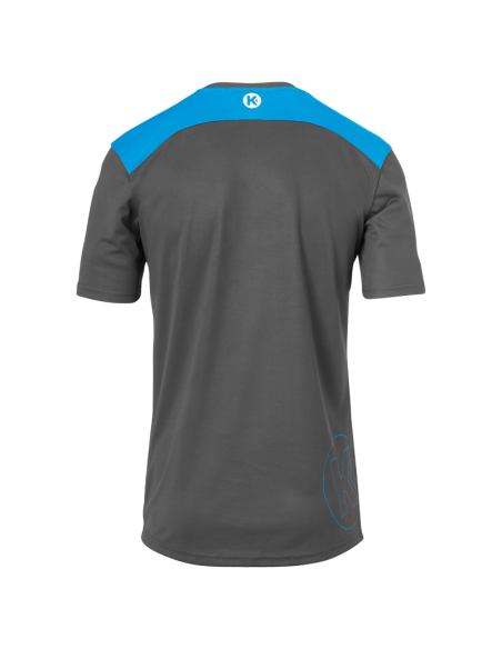 Kempa Emotion 2.0 Shirt - Gris & Bleu