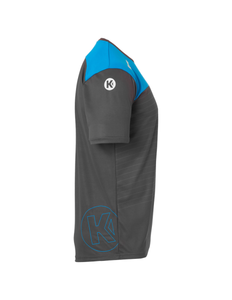 Kempa Emotion 2.0 Shirt - Gris & Bleu