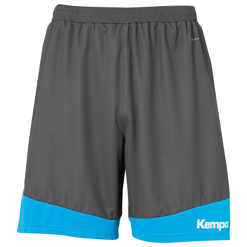 Kempa Emotion 2.0 Shorts - Gris & Bleu