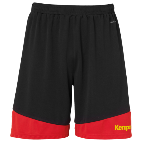 Kempa Emotion 2.0 Shorts - Noir & Rouge
