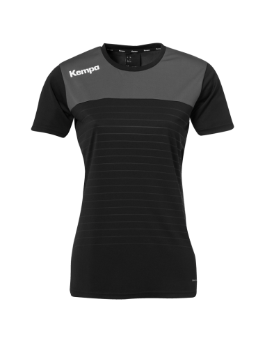 Kempa Emotion 2.0 Femme Shirt - Noir & Gris