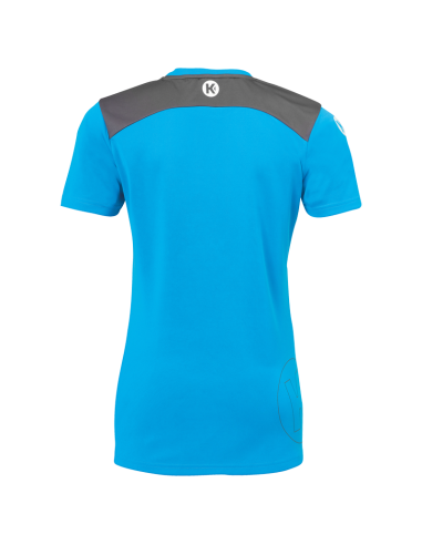 Kempa Emotion 2.0 Femme Shirt - Bleu & Gris