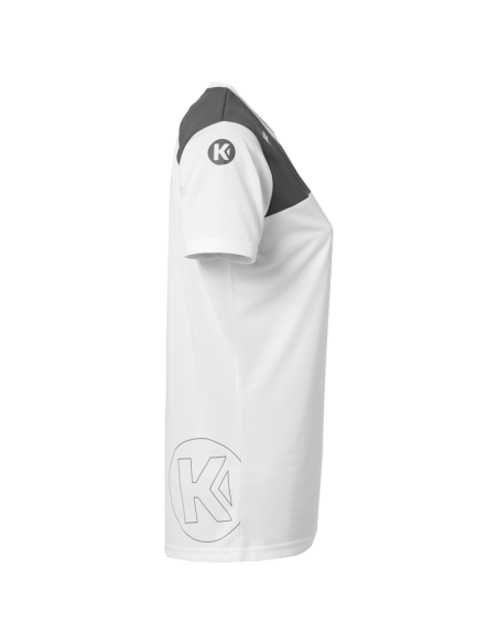 Kempa Emotion 2.0 Femme Shirt - Blanc & Gris