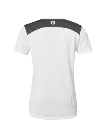 Kempa Emotion 2.0 Femme Shirt - Blanc & Gris