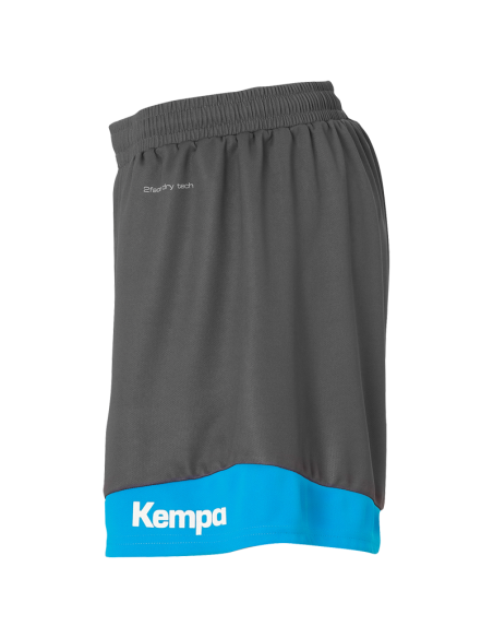Kempa Emotion 2.0 Femme Shorts - Gris & Bleu