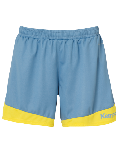 Kempa Emotion 2.0 Femme Shorts - Bleu & Jaune