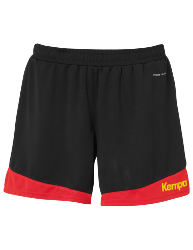 Kempa Emotion 2.0 Femme Shorts - Noir & Rouge