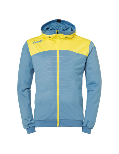 Kempa Emotion 2.0 Veste à Capuche - Bleu & Jaune