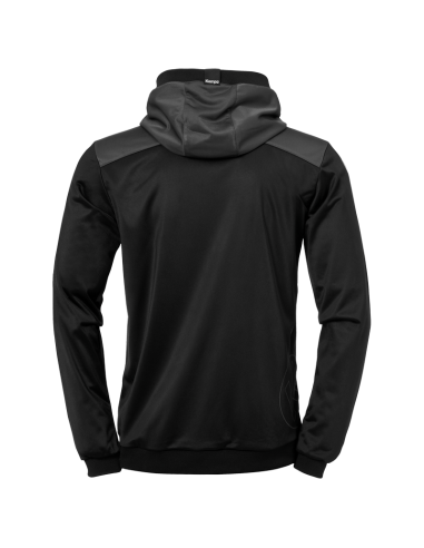 Kempa Emotion 2.0 Veste à Capuche - Noir & Gris