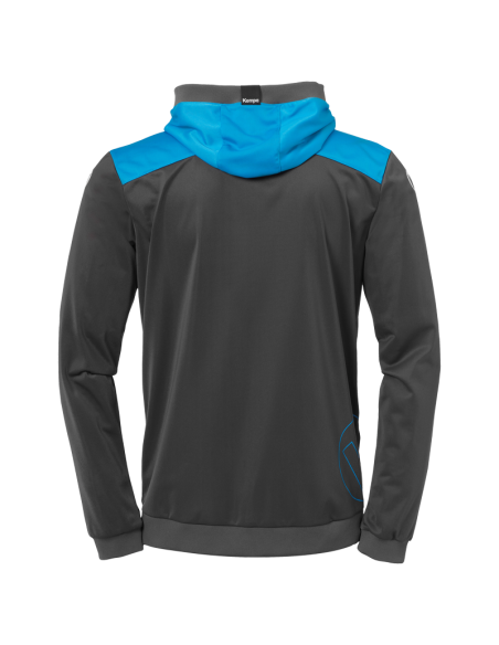Kempa Emotion 2.0 Veste à Capuche - Gris & Bleu