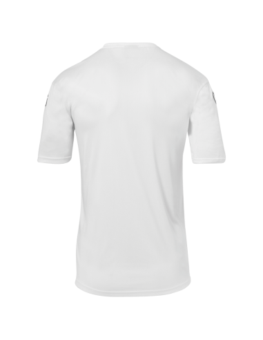 Kempa Emotion 2.0 Poly Shirt - Blanc & Gris
