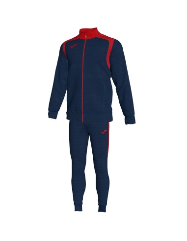 Joma Champion V Tracksuit - Marine & Rouge