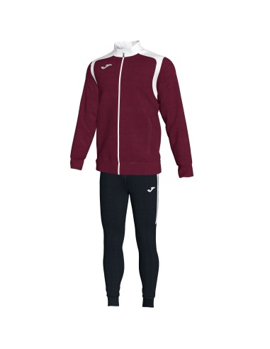 Joma Champion V Tracksuit - Bordeaux & Marine