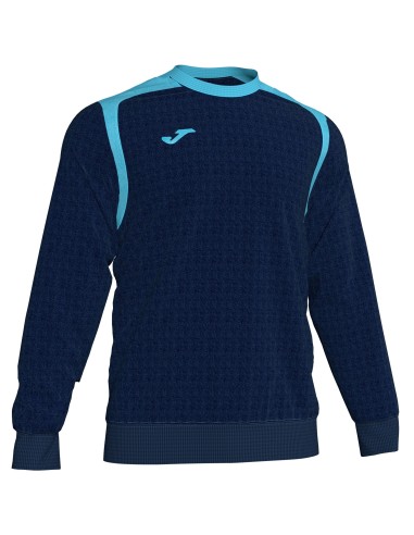 Joma Champion V Sweatshirt - Marine & TurquoiseJoma Champion V Sweatshirt - Marine & Turquoise