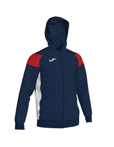 Joma Crew III Veste Capuche - Marine & Rouge