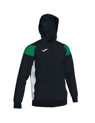 Joma Crew III Veste Capuche - Noir & Vert