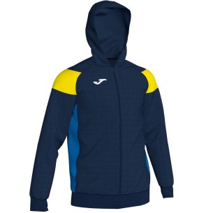 Joma Crew III Veste Capuche - Bleu & Jaune