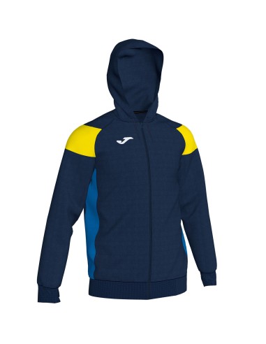 Joma Crew III Veste Capuche - Bleu & Jaune