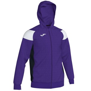 Joma Crew III Veste Capuche - Violet & Blanc