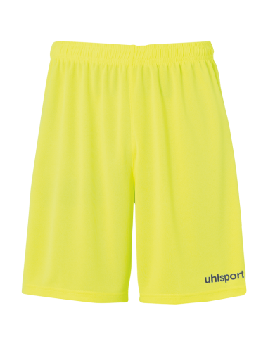 Uhlsport Center Basic Shorts - Jaune Fluo & Noir