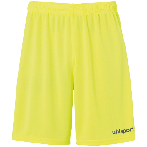 Uhlsport Center Basic Shorts - Jaune Fluo & Noir
