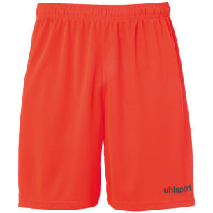 Uhlsport Center Basic Shorts - Rouge Fluo & Noir