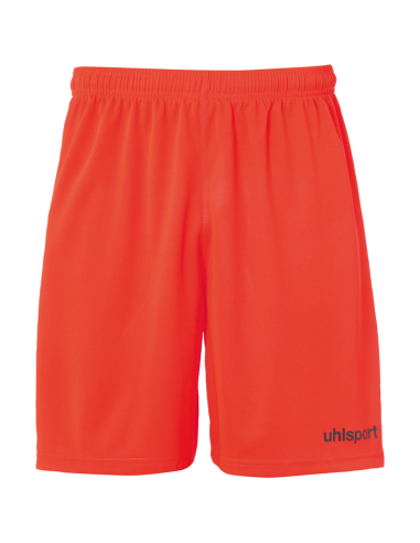 Uhlsport Center Basic Shorts - Rouge Fluo & Noir