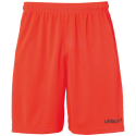 Uhlsport Center Basic Shorts - Rouge Fluo & Noir