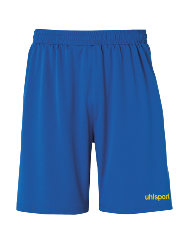 Uhlsport Center Basic Shorts - Azur & Jaune