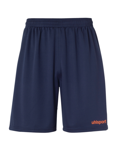 Uhlsport Center Basic Shorts - Marine & Rouge Fluo