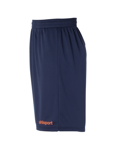 Uhlsport Center Basic Shorts - Marine & Rouge Fluo
