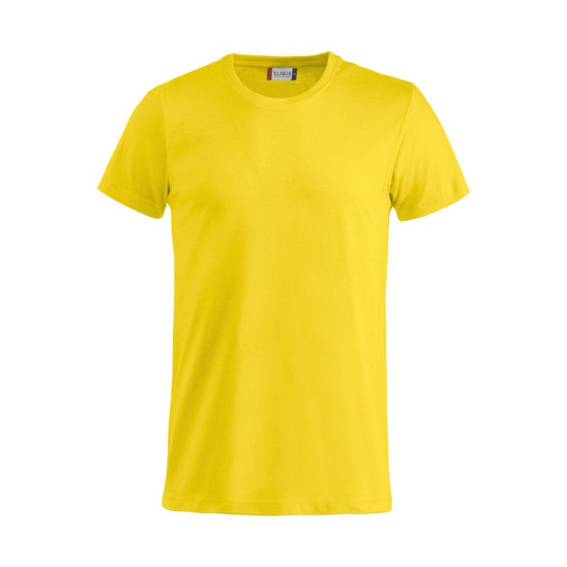 T-shirt Basic - Jaune Citron