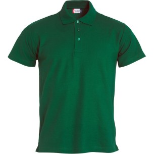 Polo Basic - Vert Bouteille