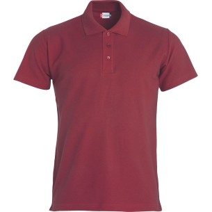 Polo Basic - Bordeaux