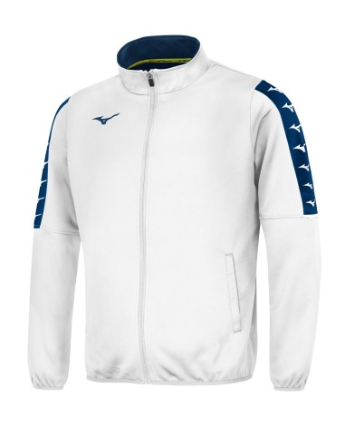 Mizuno Nara Track Jacket - Blanc