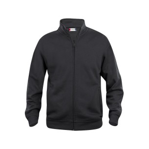 Sweat Zippé Basic - Noir