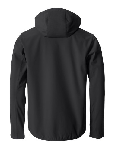 Veste Softshell à Capuche - Noir