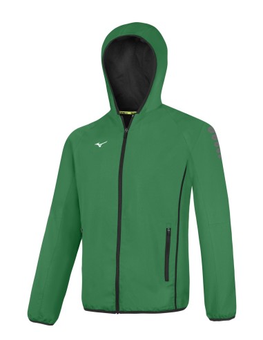 Mizuno Nagasaki Micro Jacket - Vert & Noir