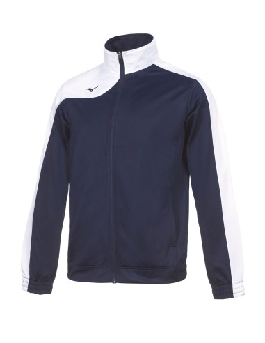 Mizuno Kobe Knitted Tracksuit - Bleu Marine & Blanc